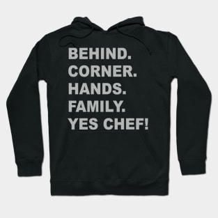 Yes Chef - The Bear Tv Show - Kitchen Hoodie